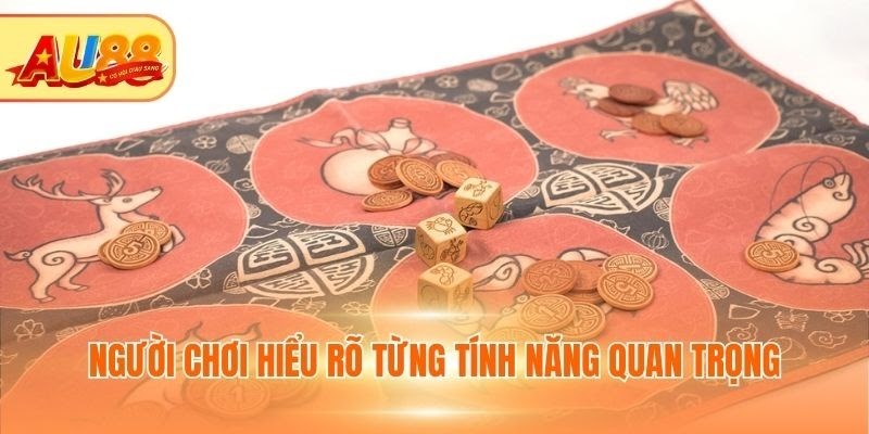 Người chơi hiểu rõ từng tính năng quan trọng